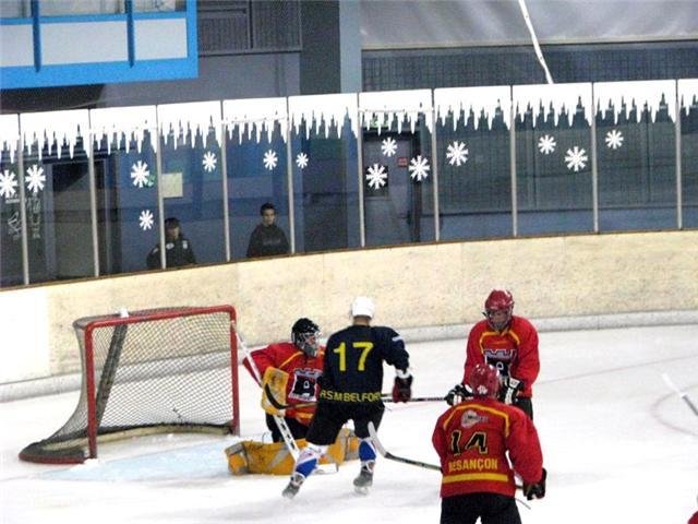 Photo hockey match Besançon - Belfort  le 10/10/2009