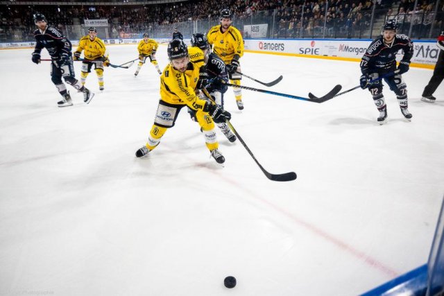Photo hockey match Angers  - Rouen le 28/12/2023