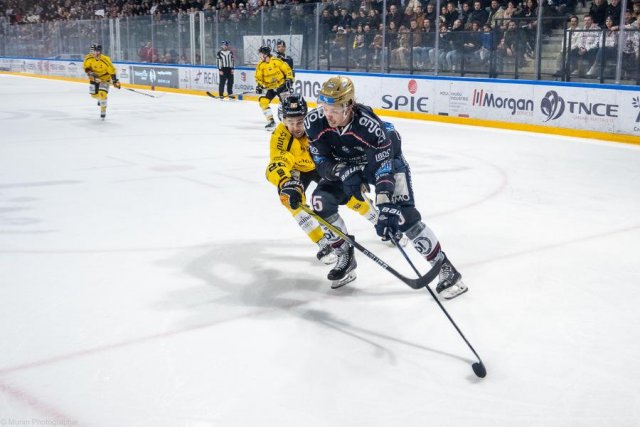 Photo hockey match Angers  - Rouen le 28/12/2023