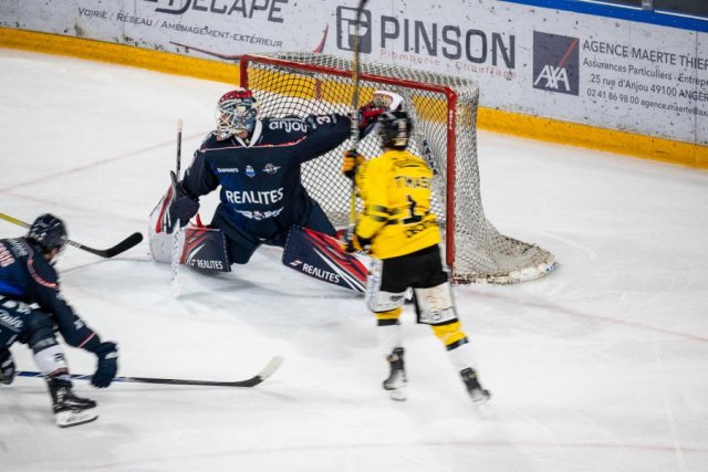 Photo hockey match Angers  - Rouen le 28/12/2023