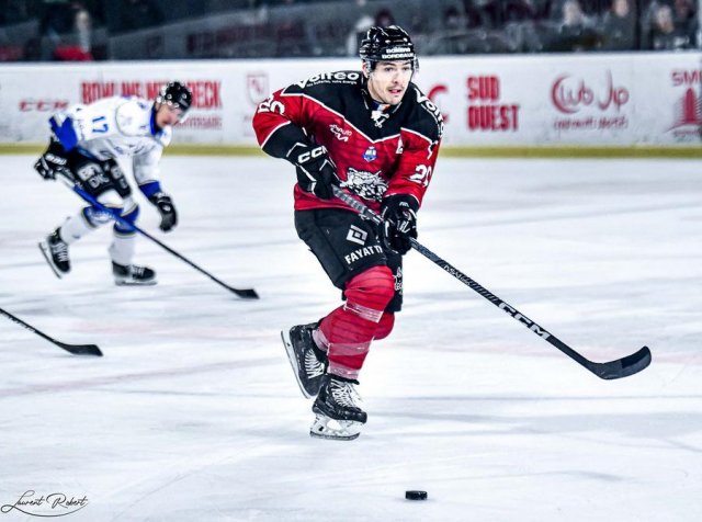 Photo hockey match Bordeaux - Gap  le 30/12/2023
