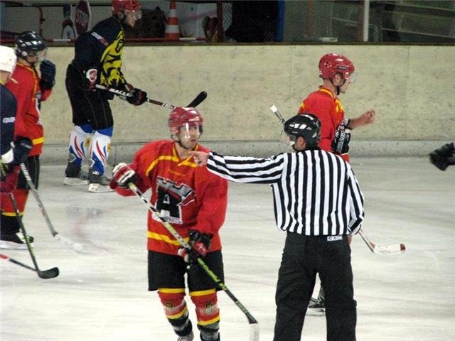 Photo hockey match Besançon - Belfort  le 10/10/2009