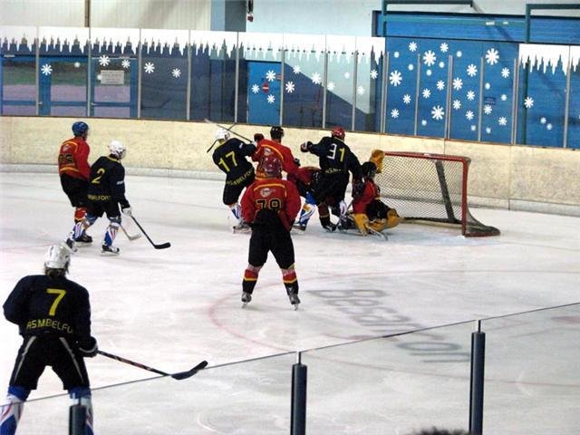 Photo hockey match Besançon - Belfort  le 10/10/2009