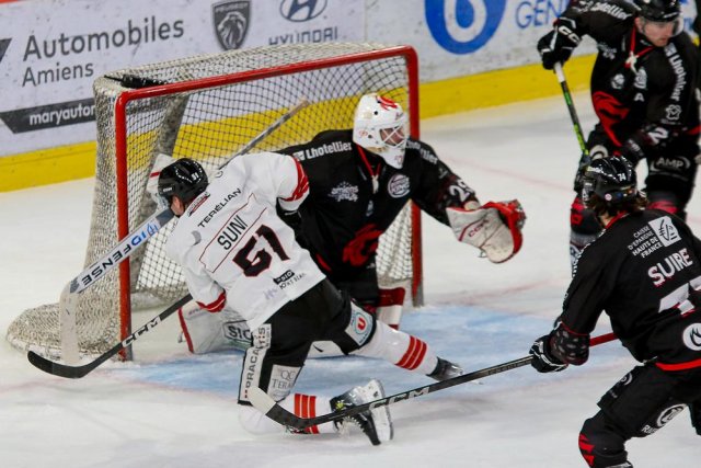 Photo hockey match Amiens  - Chamonix  le 30/12/2023