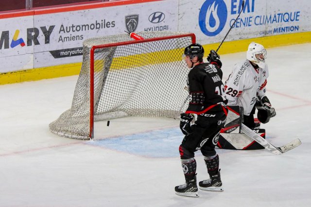 Photo hockey match Amiens  - Chamonix  le 30/12/2023