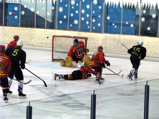 Photo hockey match Besançon - Belfort  le 10/10/2009