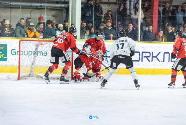 Photo hockey match Chamonix  - Marseille le 03/01/2024