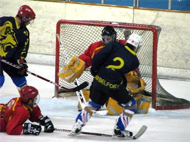 Photo hockey match Besançon - Belfort  le 10/10/2009