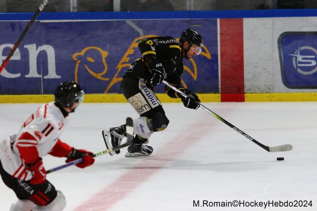 Photo hockey match Rouen - Nice le 03/01/2024