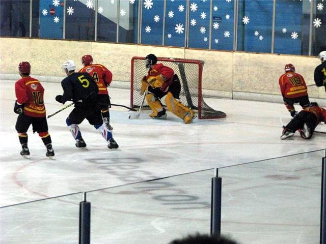 Photo hockey match Besançon - Belfort  le 10/10/2009