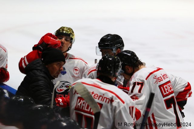 Photo hockey match Rouen - Nice le 03/01/2024