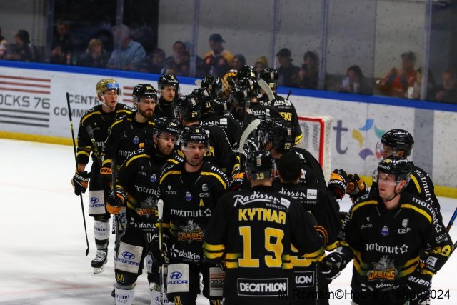 Photo hockey match Rouen - Nice le 03/01/2024