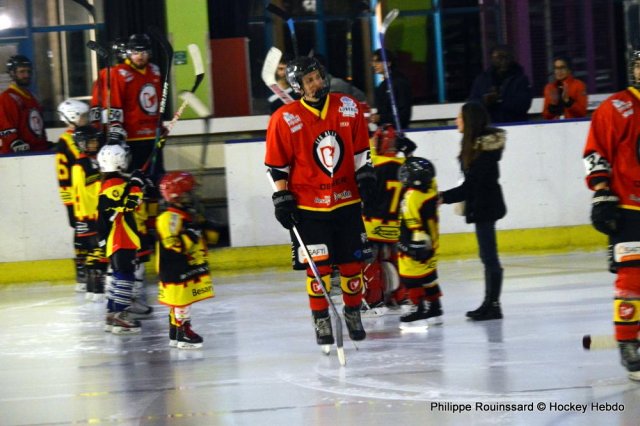 Photo hockey match Besançon - Villard-de-Lans II le 06/01/2024