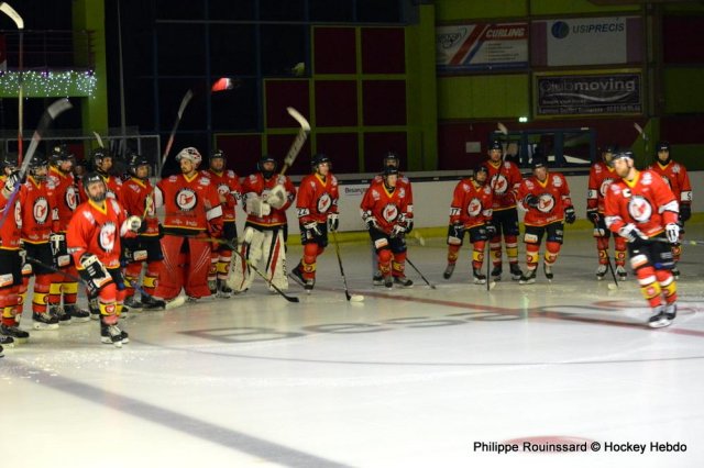 Photo hockey match Besançon - Villard-de-Lans II le 06/01/2024