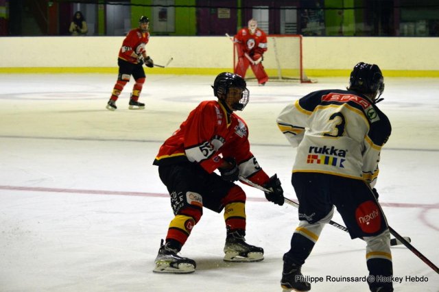 Photo hockey match Besançon - Villard-de-Lans II le 06/01/2024