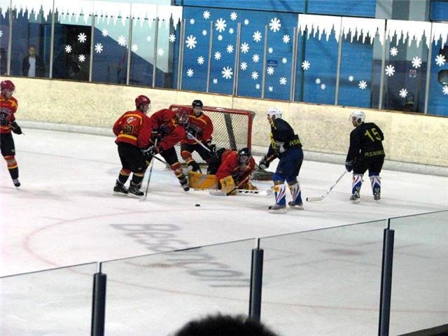 Photo hockey match Besançon - Belfort  le 10/10/2009