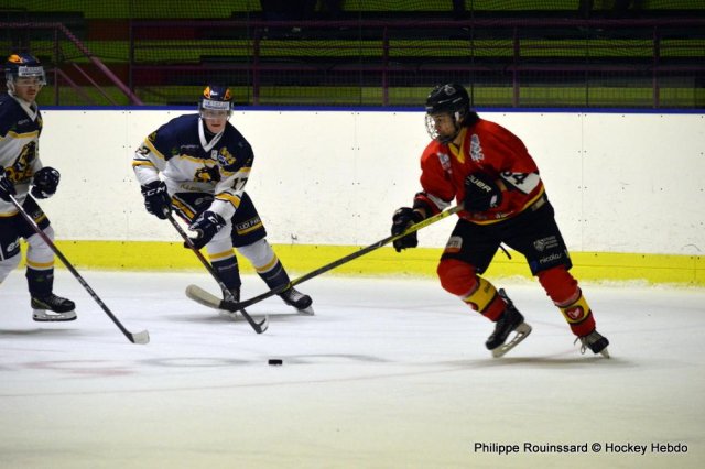 Photo hockey match Besançon - Villard-de-Lans II le 06/01/2024
