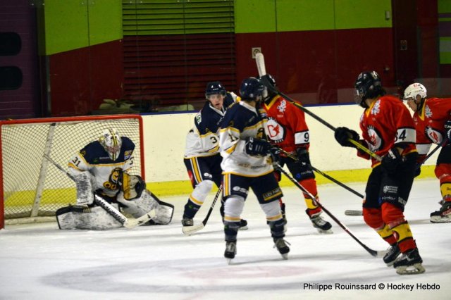 Photo hockey match Besançon - Villard-de-Lans II le 06/01/2024