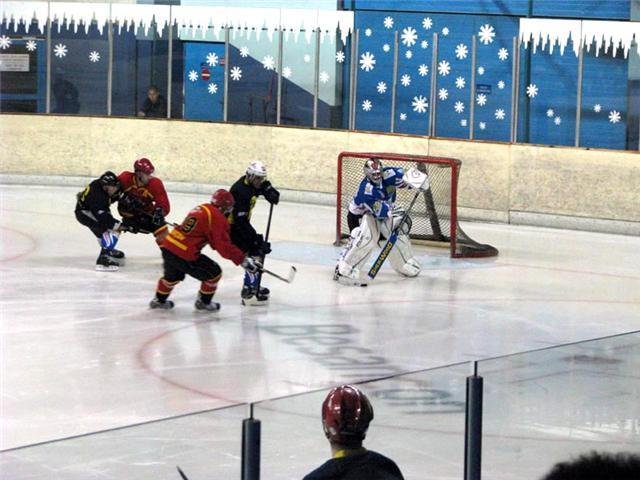 Photo hockey match Besançon - Belfort  le 10/10/2009