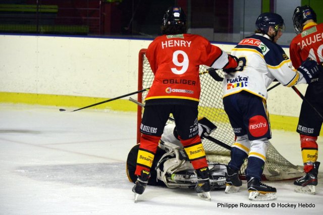 Photo hockey match Besançon - Villard-de-Lans II le 06/01/2024