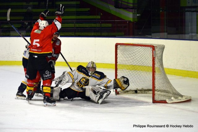 Photo hockey match Besançon - Villard-de-Lans II le 06/01/2024