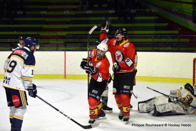 Photo hockey match Besançon - Villard-de-Lans II le 06/01/2024