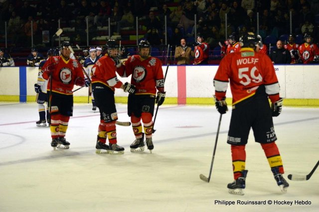 Photo hockey match Besançon - Villard-de-Lans II le 06/01/2024