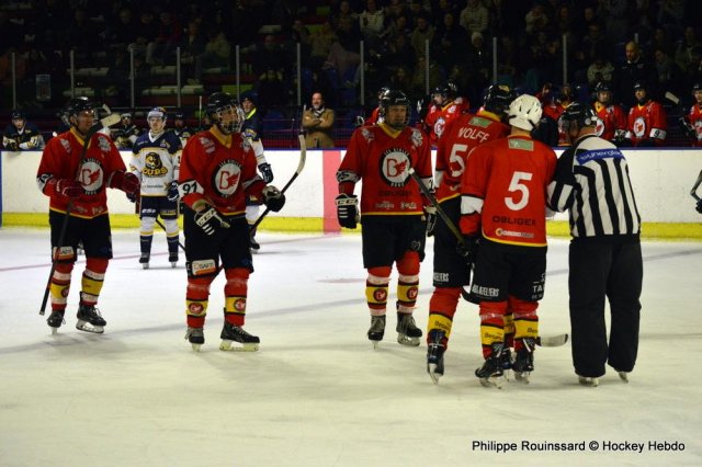 Photo hockey match Besançon - Villard-de-Lans II le 06/01/2024