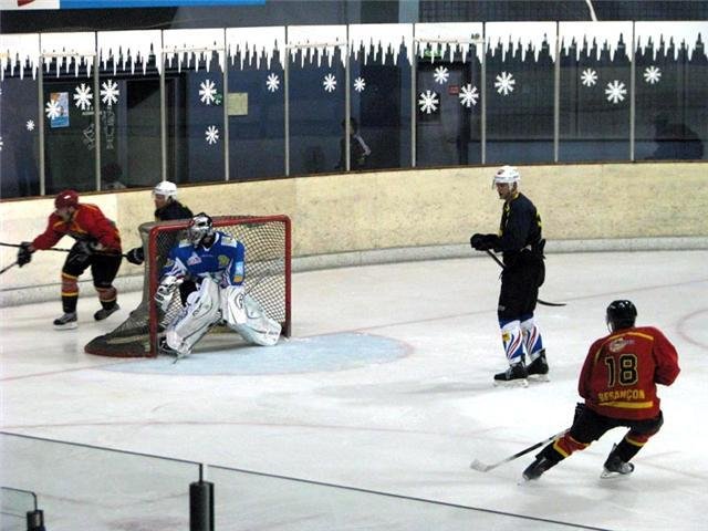 Photo hockey match Besançon - Belfort  le 10/10/2009