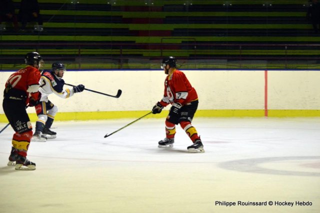 Photo hockey match Besançon - Villard-de-Lans II le 06/01/2024
