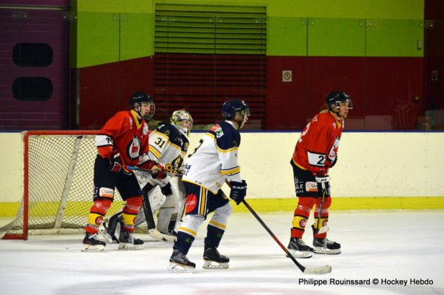 Photo hockey match Besançon - Villard-de-Lans II le 06/01/2024