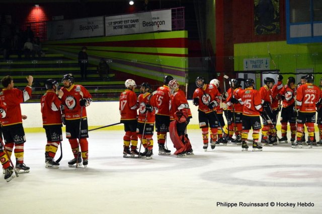 Photo hockey match Besançon - Villard-de-Lans II le 06/01/2024