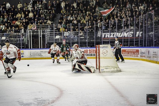 Photo hockey match Cergy-Pontoise - Nice le 05/01/2024