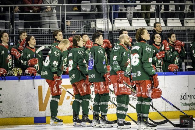 Photo hockey match Cergy-Pontoise - Nice le 05/01/2024