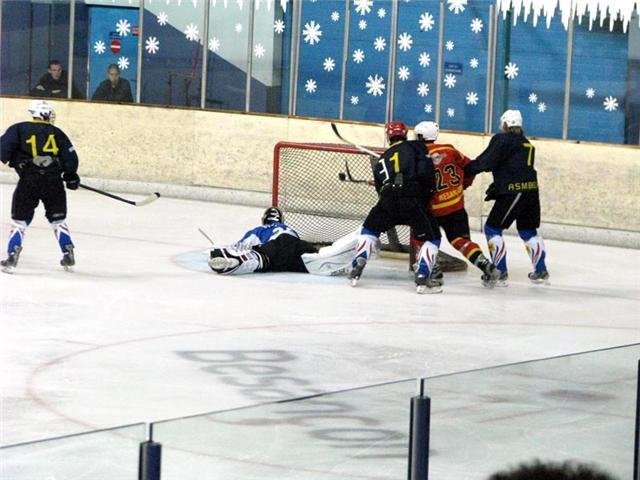 Photo hockey match Besançon - Belfort  le 10/10/2009