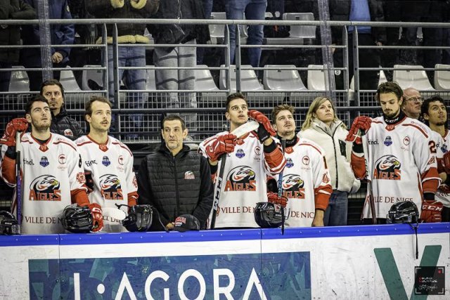 Photo hockey match Cergy-Pontoise - Nice le 05/01/2024