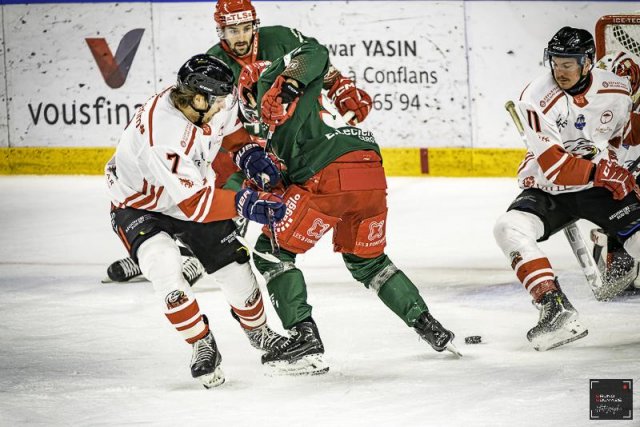 Photo hockey match Cergy-Pontoise - Nice le 05/01/2024