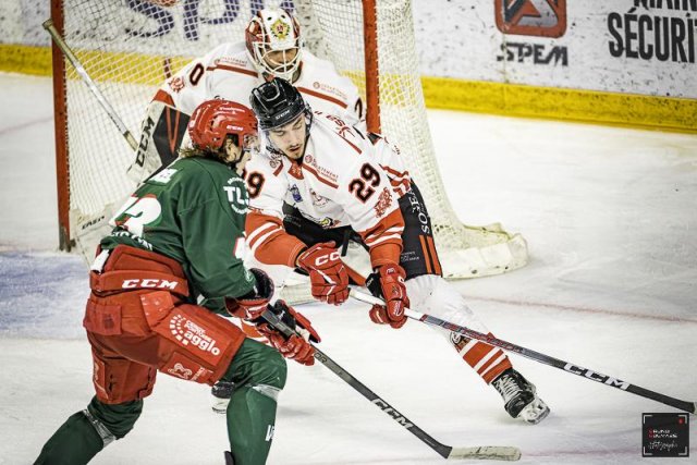 Photo hockey match Cergy-Pontoise - Nice le 05/01/2024