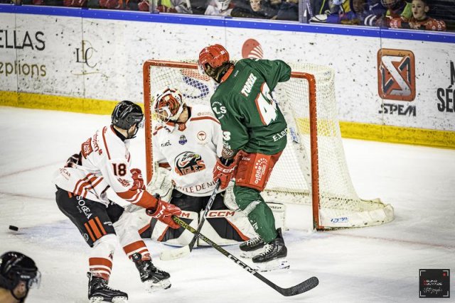 Photo hockey match Cergy-Pontoise - Nice le 05/01/2024