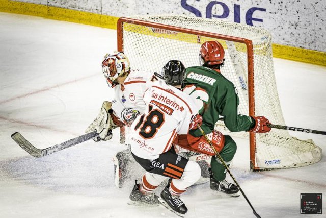 Photo hockey match Cergy-Pontoise - Nice le 05/01/2024