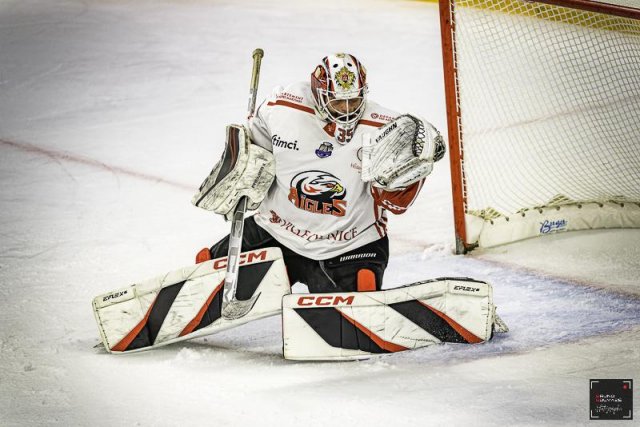 Photo hockey match Cergy-Pontoise - Nice le 05/01/2024