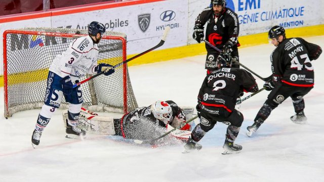 Photo hockey match Amiens  - Angers  le 05/01/2024