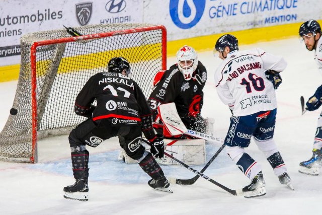 Photo hockey match Amiens  - Angers  le 05/01/2024