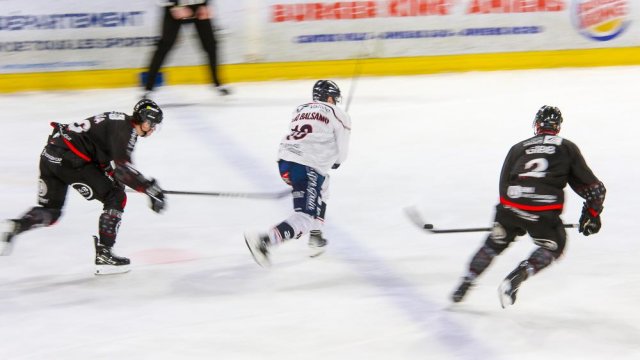 Photo hockey match Amiens  - Angers  le 05/01/2024