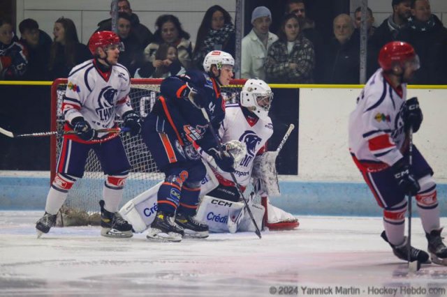 Photo hockey match Clermont-Ferrand - Lyon le 06/01/2024