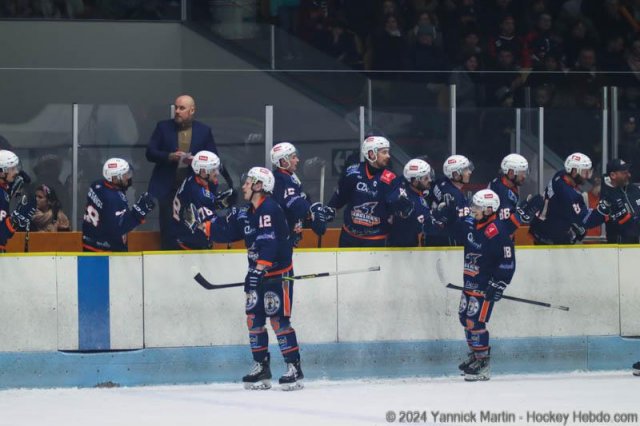 Photo hockey match Clermont-Ferrand - Lyon le 06/01/2024