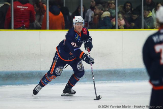 Photo hockey match Clermont-Ferrand - Lyon le 06/01/2024