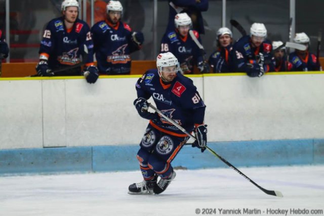 Photo hockey match Clermont-Ferrand - Lyon le 06/01/2024