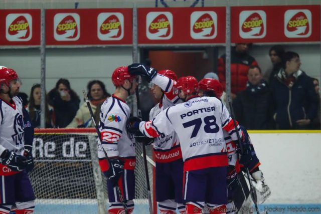 Photo hockey match Clermont-Ferrand - Lyon le 06/01/2024