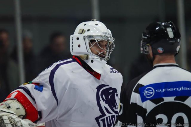 Photo hockey match Clermont-Ferrand - Lyon le 06/01/2024